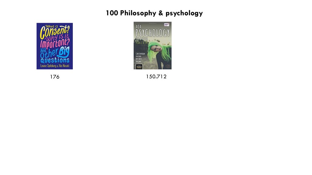 100 Philosophy & psychology