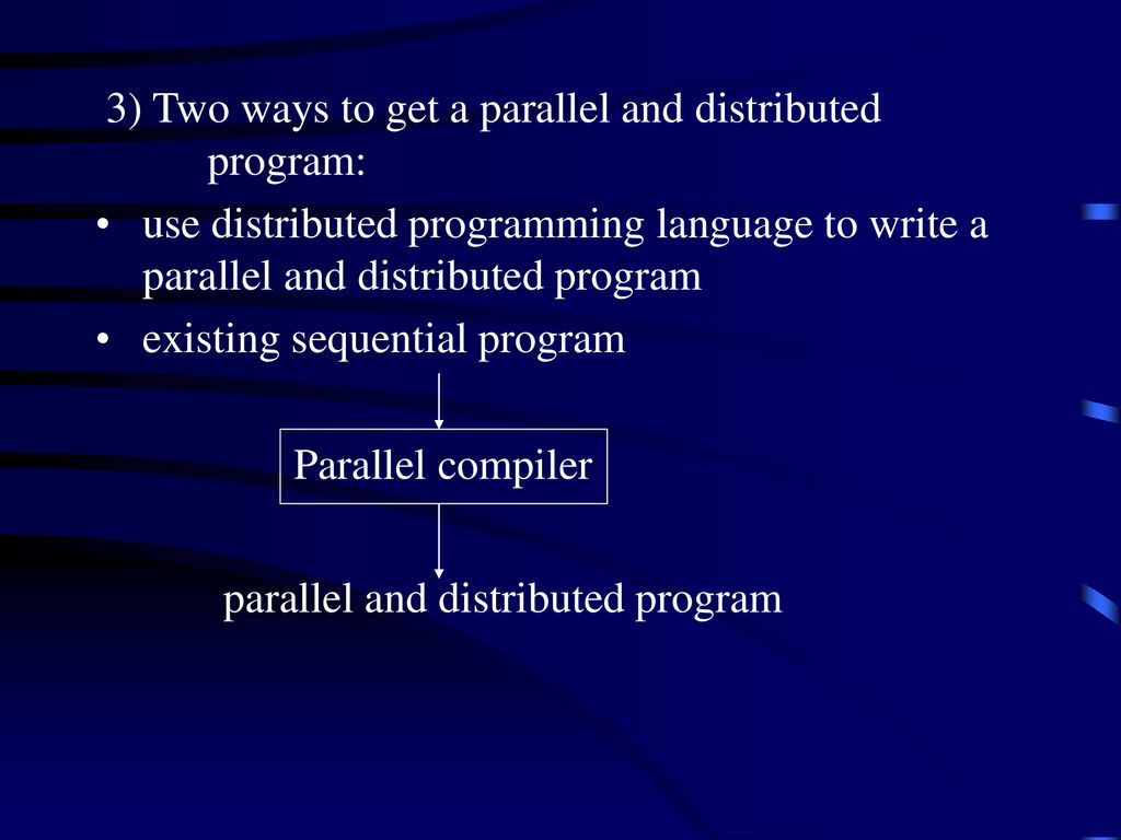 4. Distributed Programming - ppt download