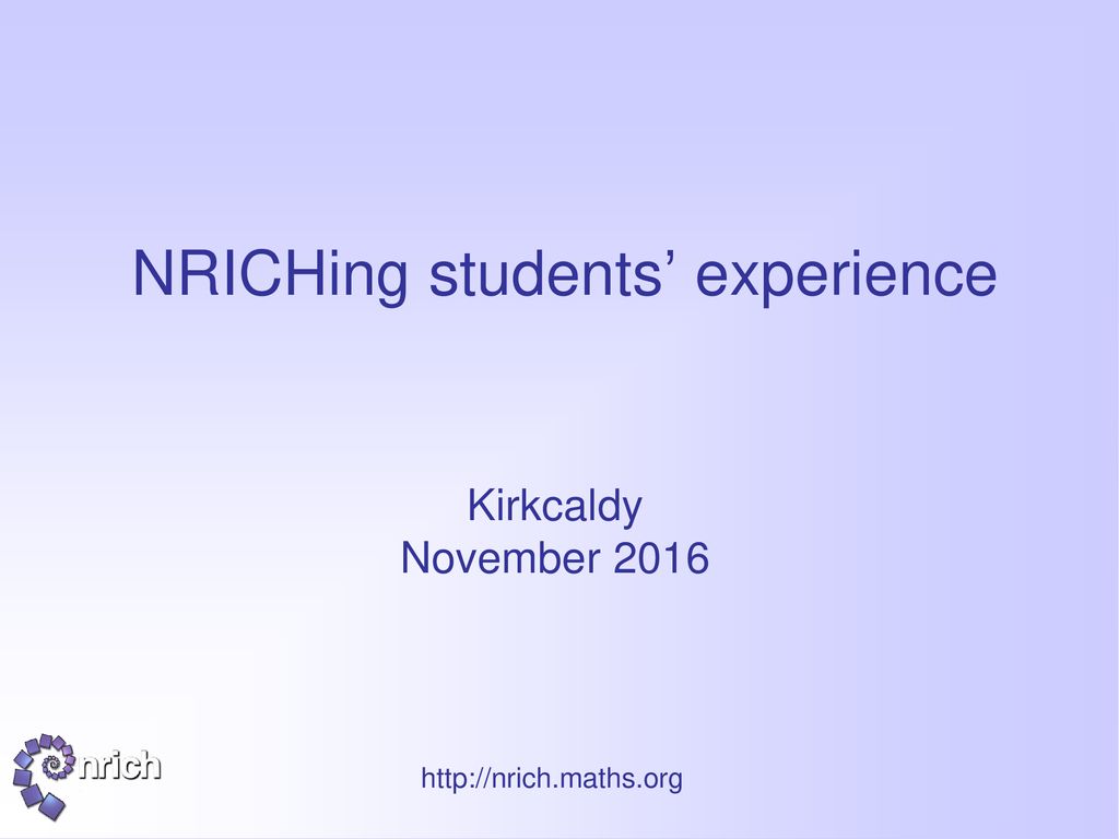 Nriching Students Experience Ppt Download