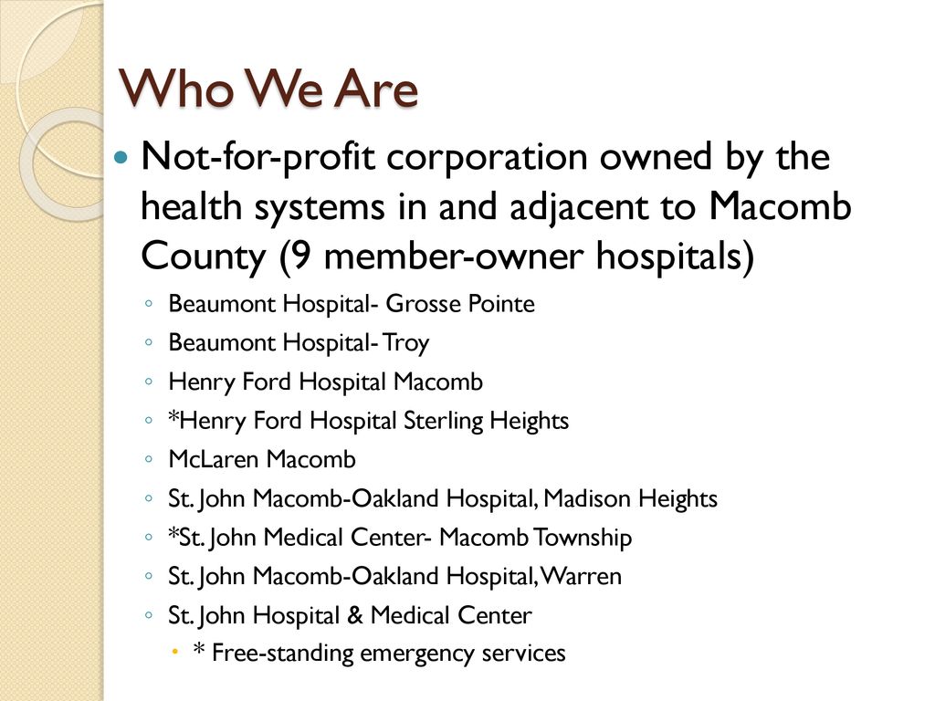 Macomb County Ems Medical Control Authority Mcmca