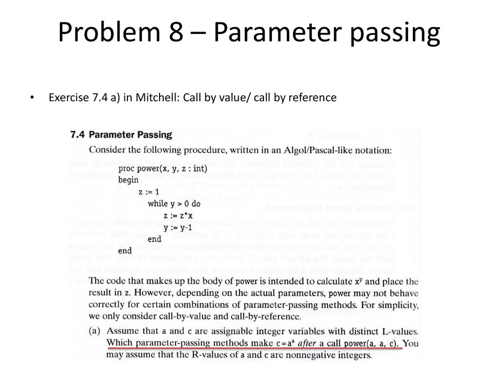 Eyvind w axelsen inf3110 solutions to problem set 2 scoping runtime