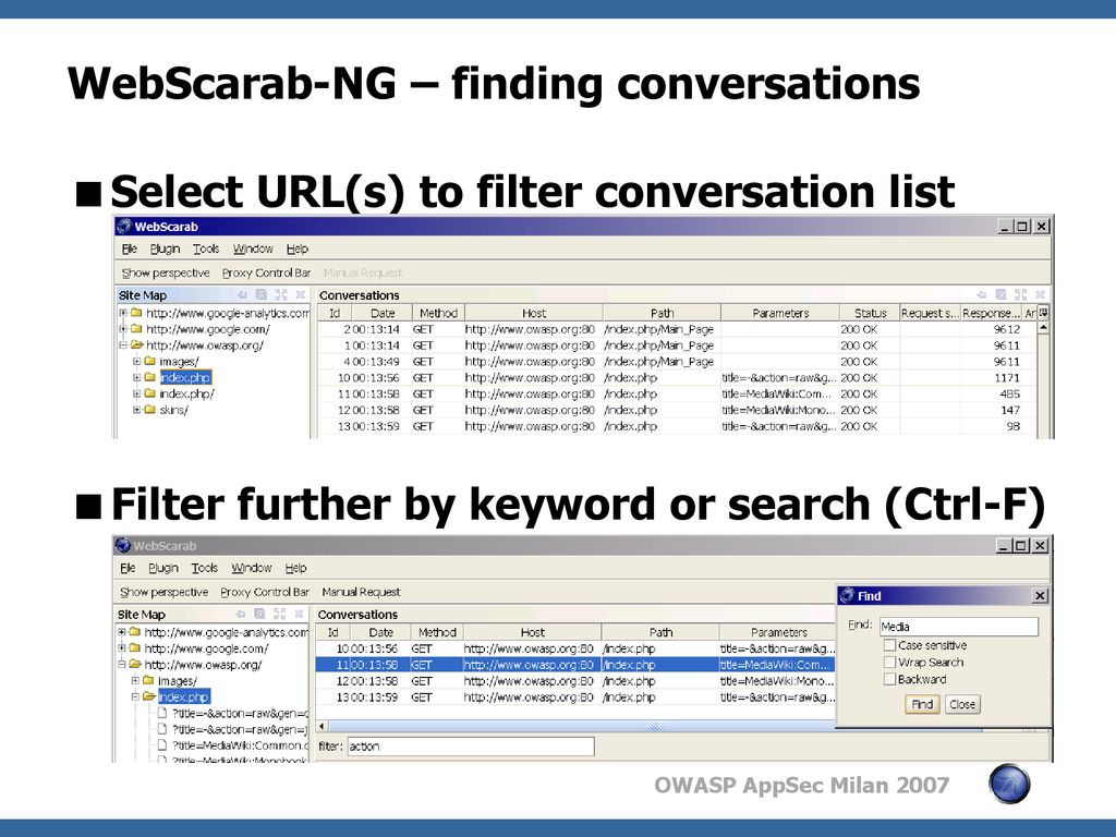 WebScarab-NG: Autumn of Code 2006 Project - ppt download