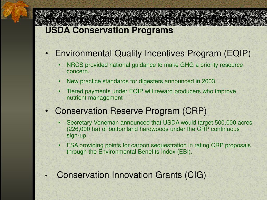 DOE 1605(b) Voluntary Greenhouse Gas Registry and ppt download
