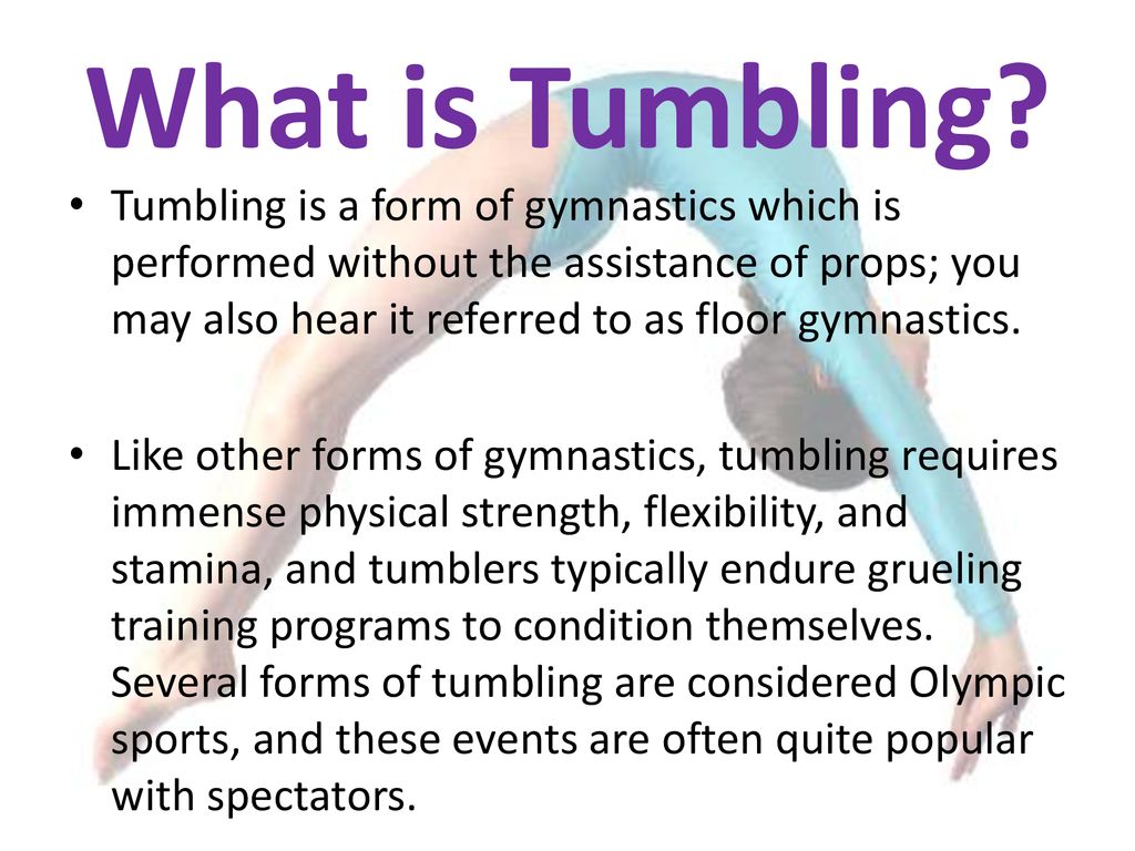 Difference Between Tumbling & Gymnastics