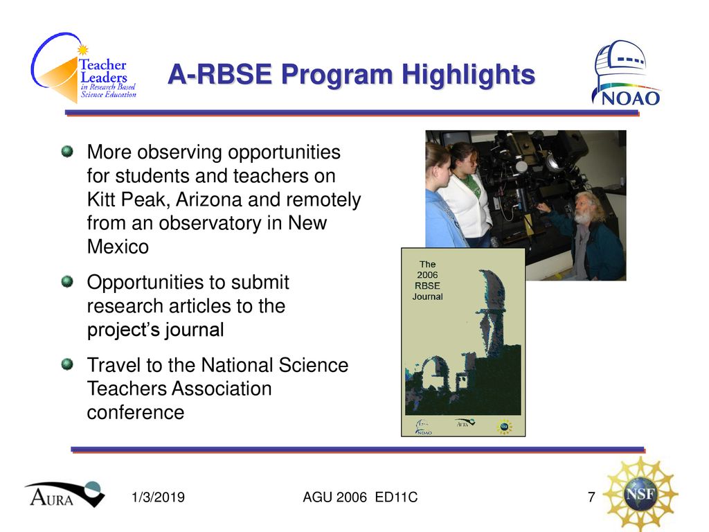 A-RBSE Program Highlights