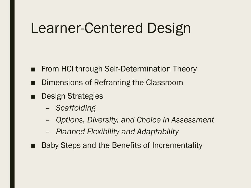 The Learner-Centered Classroom - Ppt Download