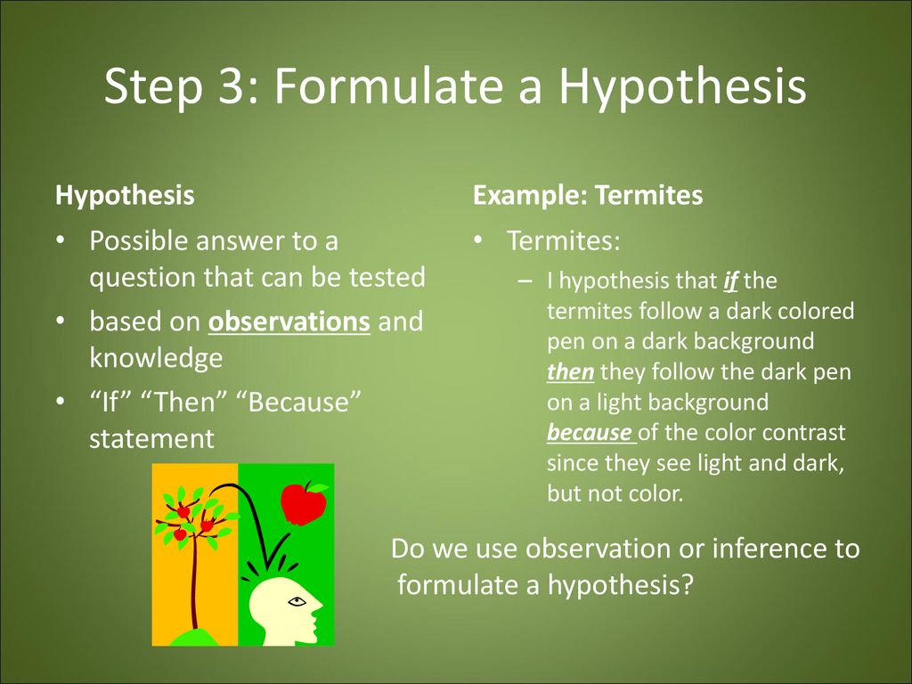 Steps of the scientific process ppt download