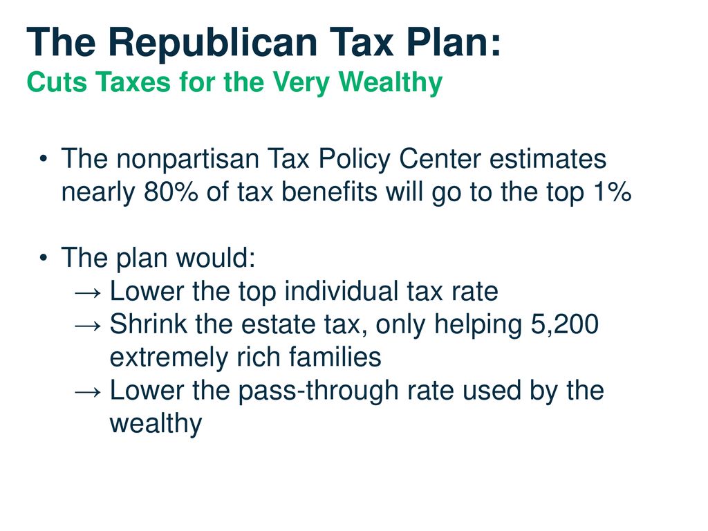 The Republican Tax Plan: