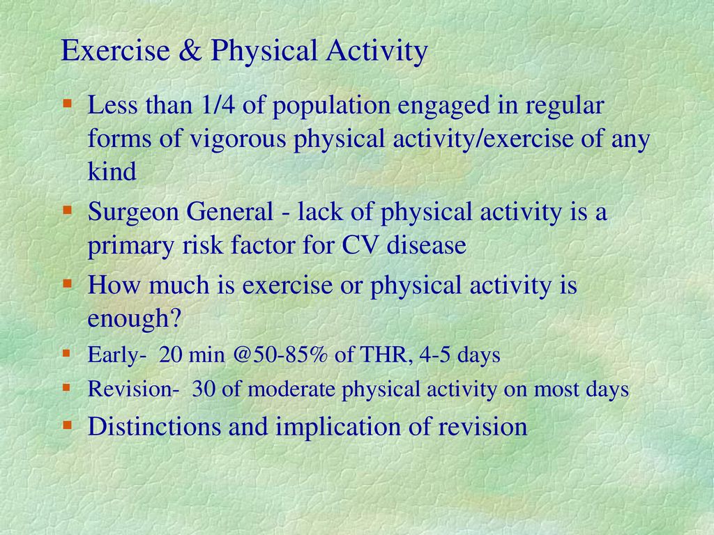 Health Psychology Chapter 16: Exercising - ppt download