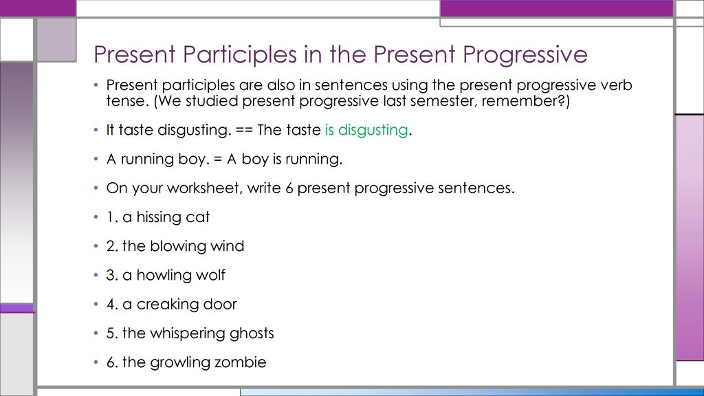 Halloween and present participle adjectives - ppt download