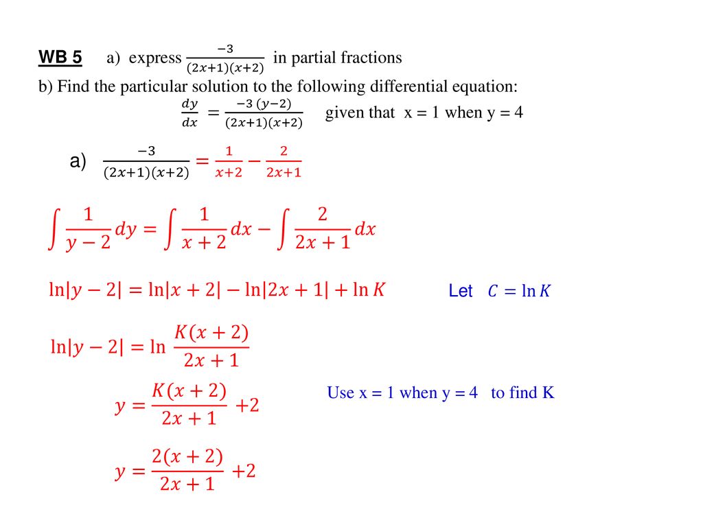 Differential Equations Ppt Download