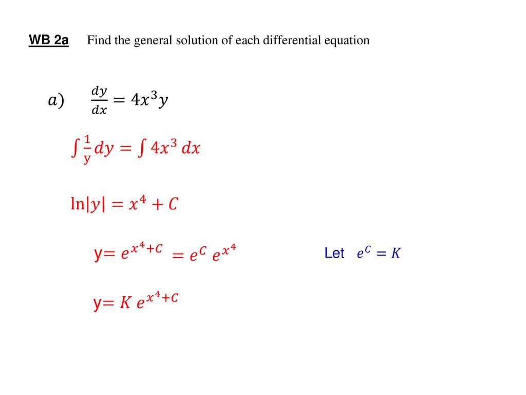 Differential Equations Ppt Download