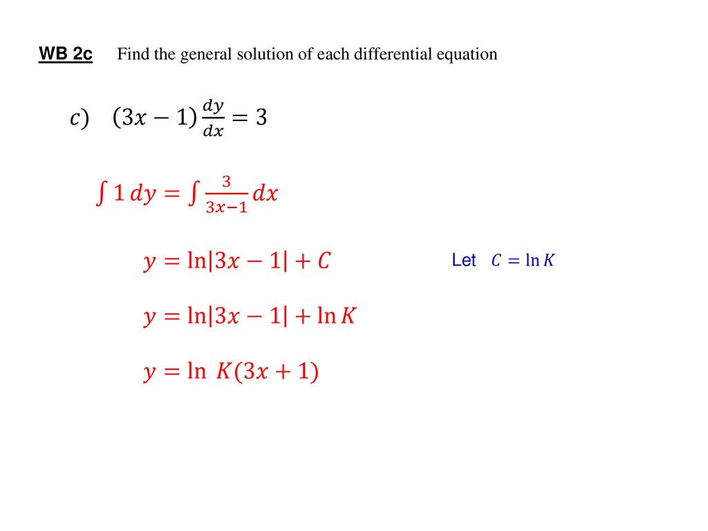 Differential Equations Ppt Download