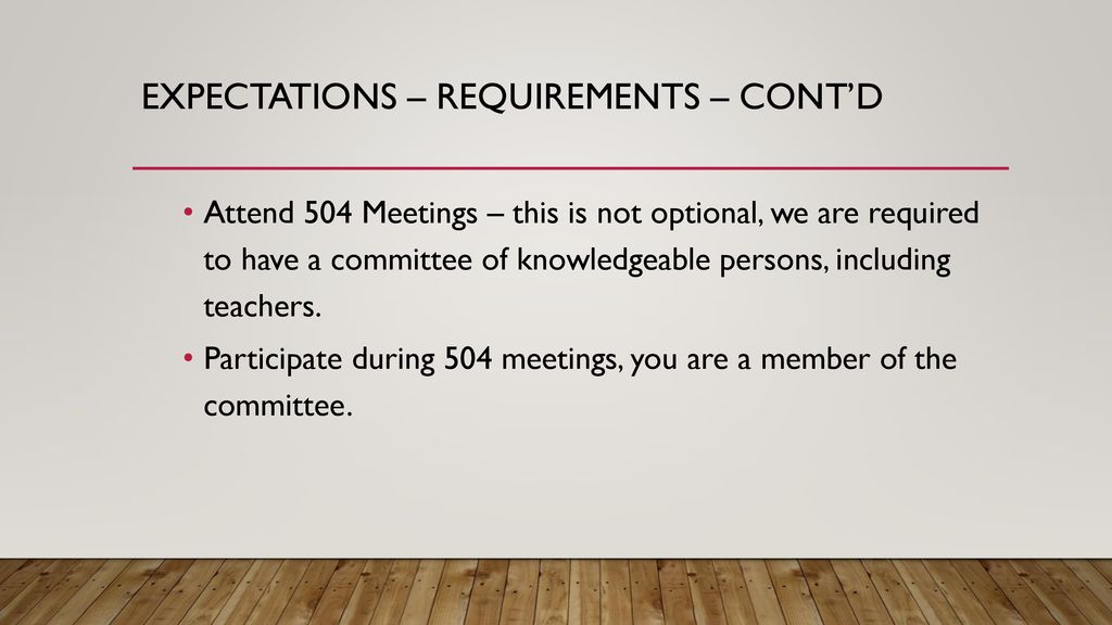 Section 504 training teachers ppt download