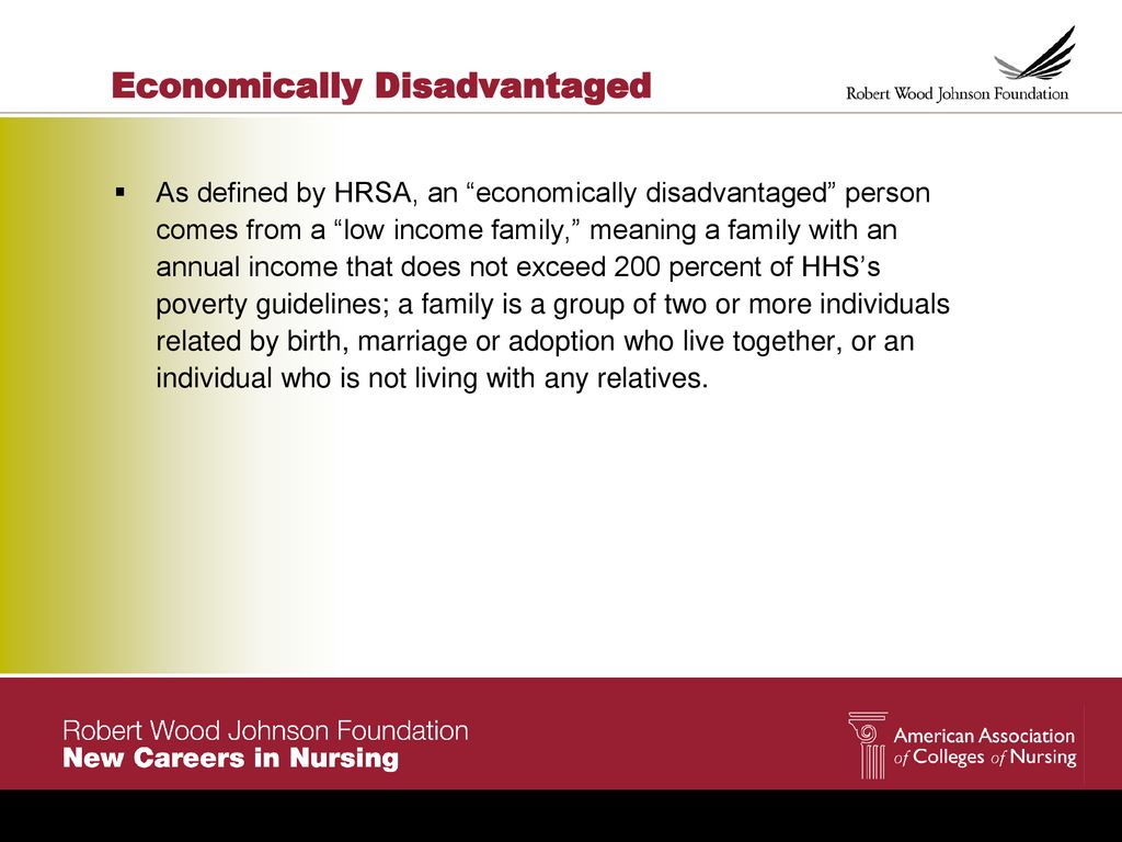 What Does It Mean To Be Economically Disadvantaged What Does It Mean To Be Economically Disadvantaged