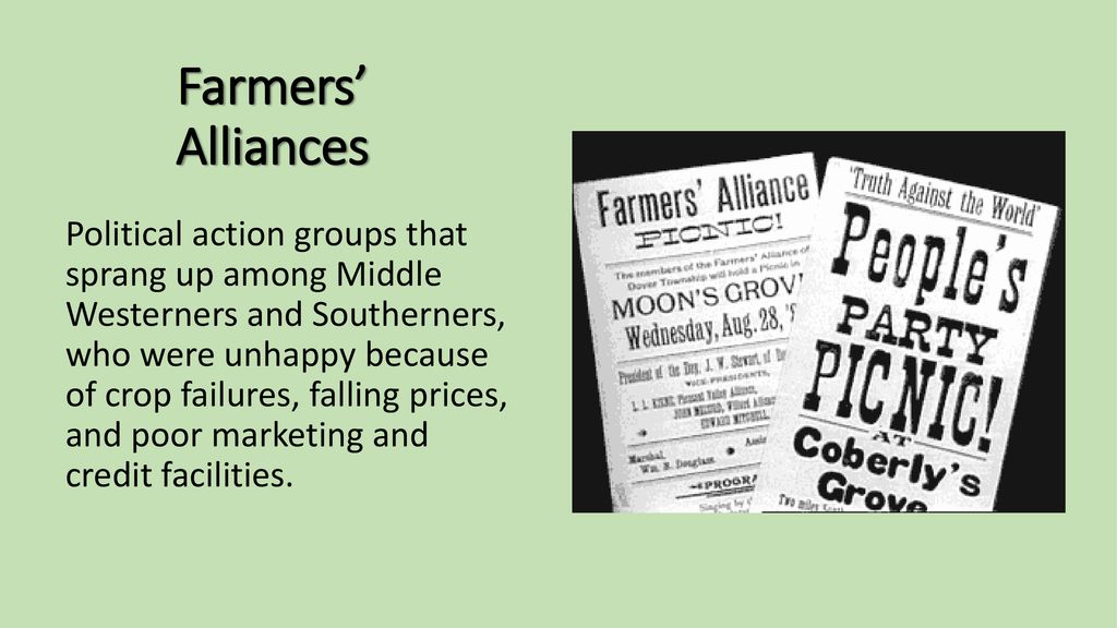 Farmers’ Alliances