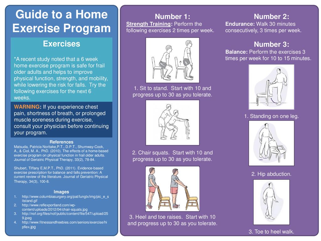 Physiotherapist's Tips: Exercise for older adults at home