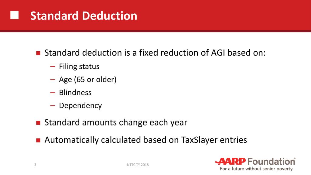 Standard Deduction Qualified Business Deduction ppt download