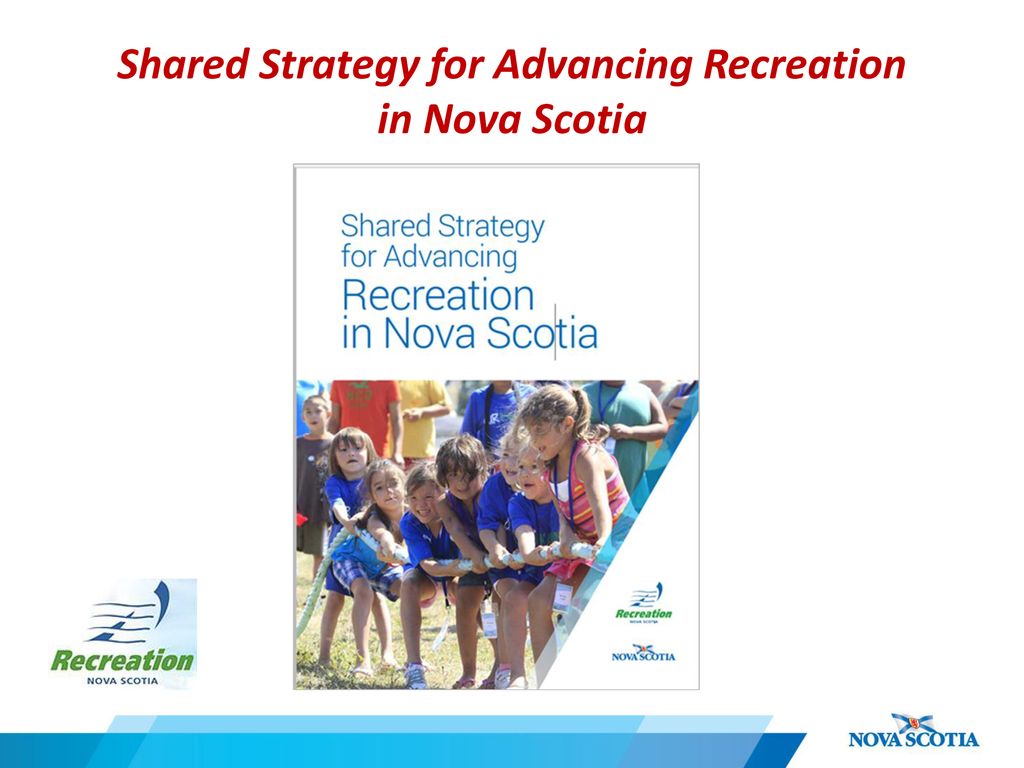 Shared strategy for advancing recreation in nova scotia ppt download