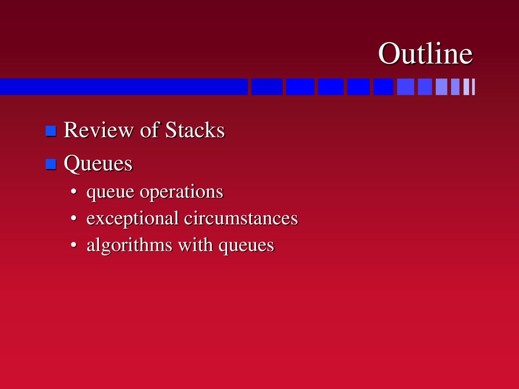 Queues. - ppt download