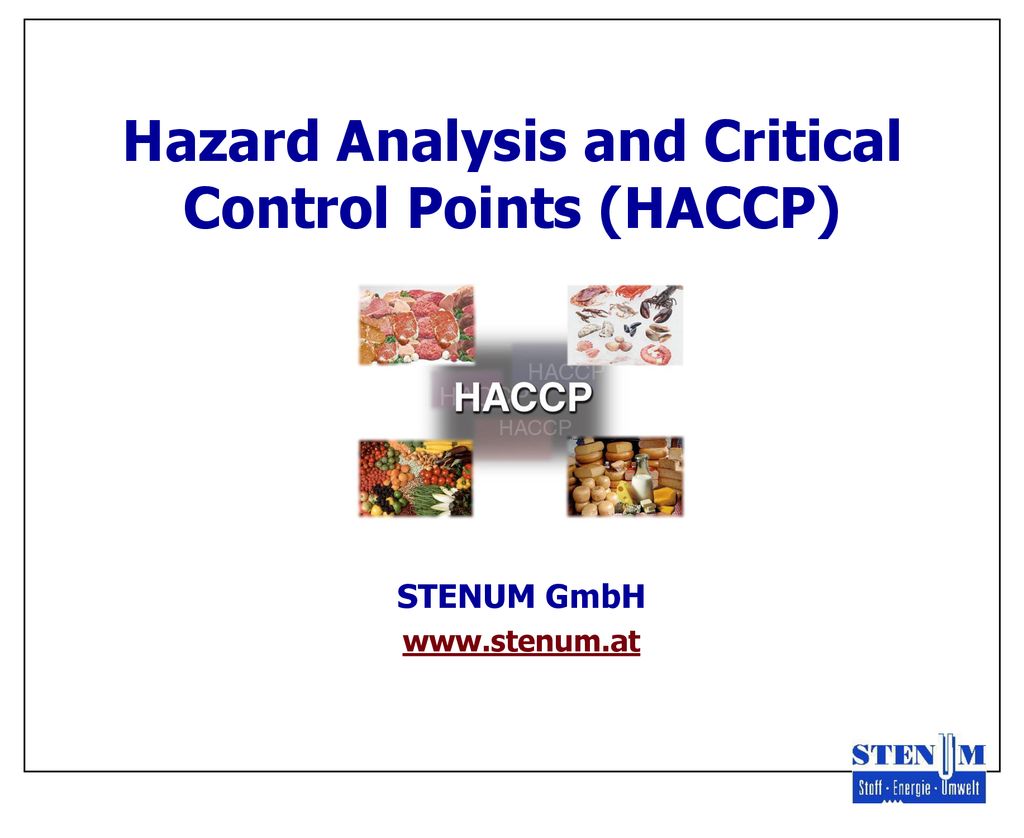 Hazard analysis and critical