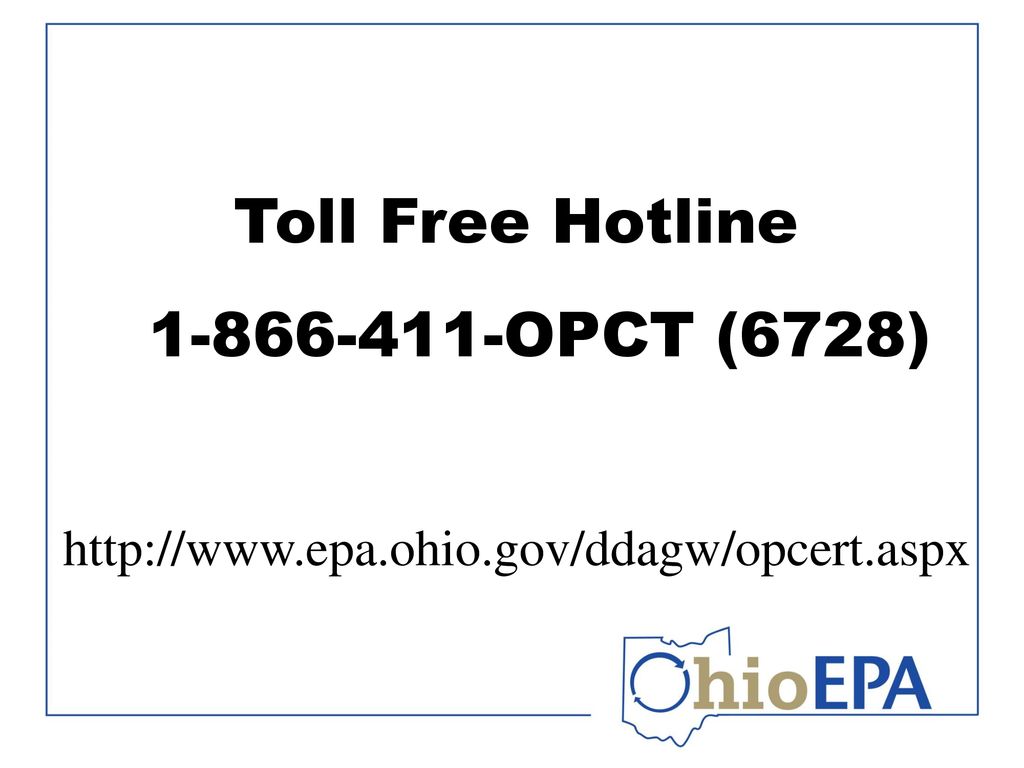Toll Free Hotline OPCT (6728)