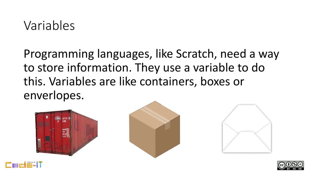 Introducing Variables to store information? - ppt download
