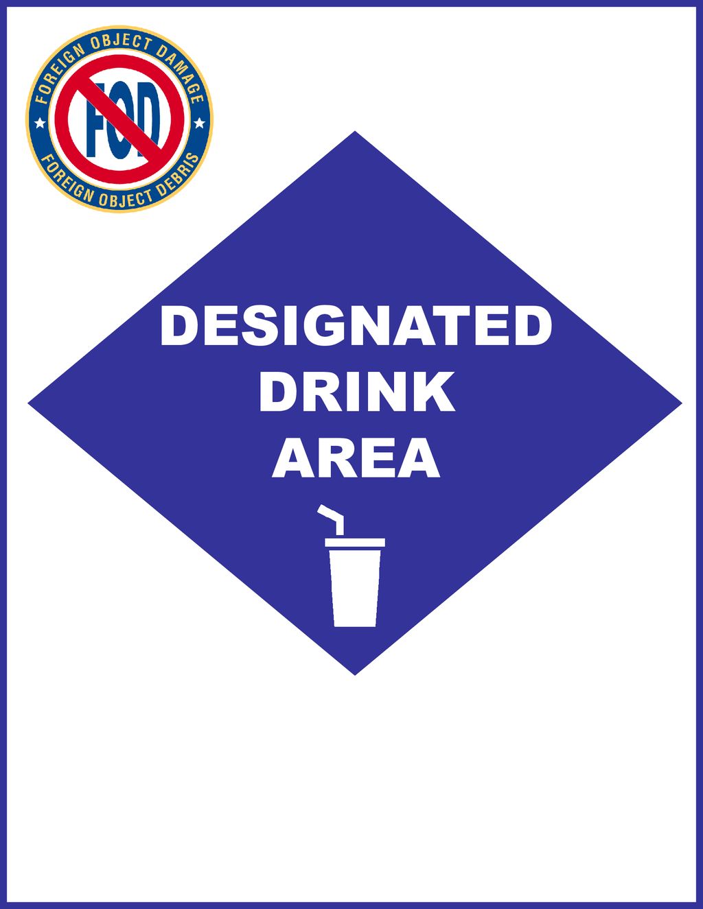 FOD AWARENESS AREA FOOD AND DRINK PERMITTED IN DESIGNATED AREAS ONLY fod-awareness-area-food-and-drink-permitted-in-designated-areas-only