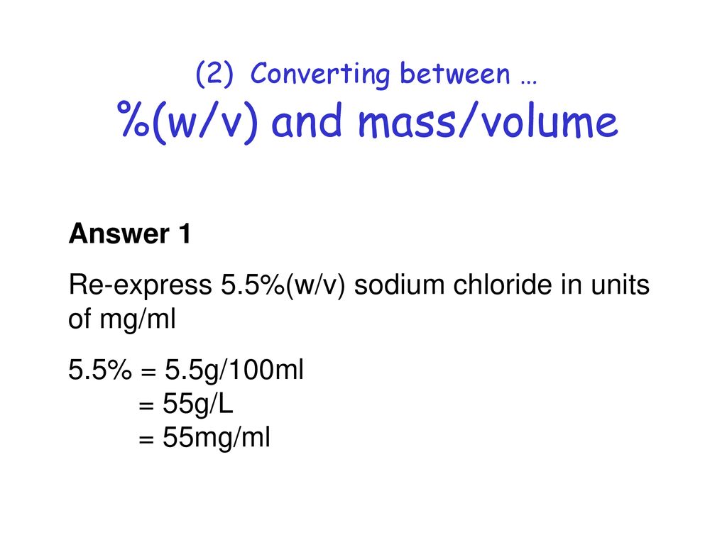 Pharmaceutical Calculations 3 Ppt Download Pharmaceutical Calculations 3 Ppt Download