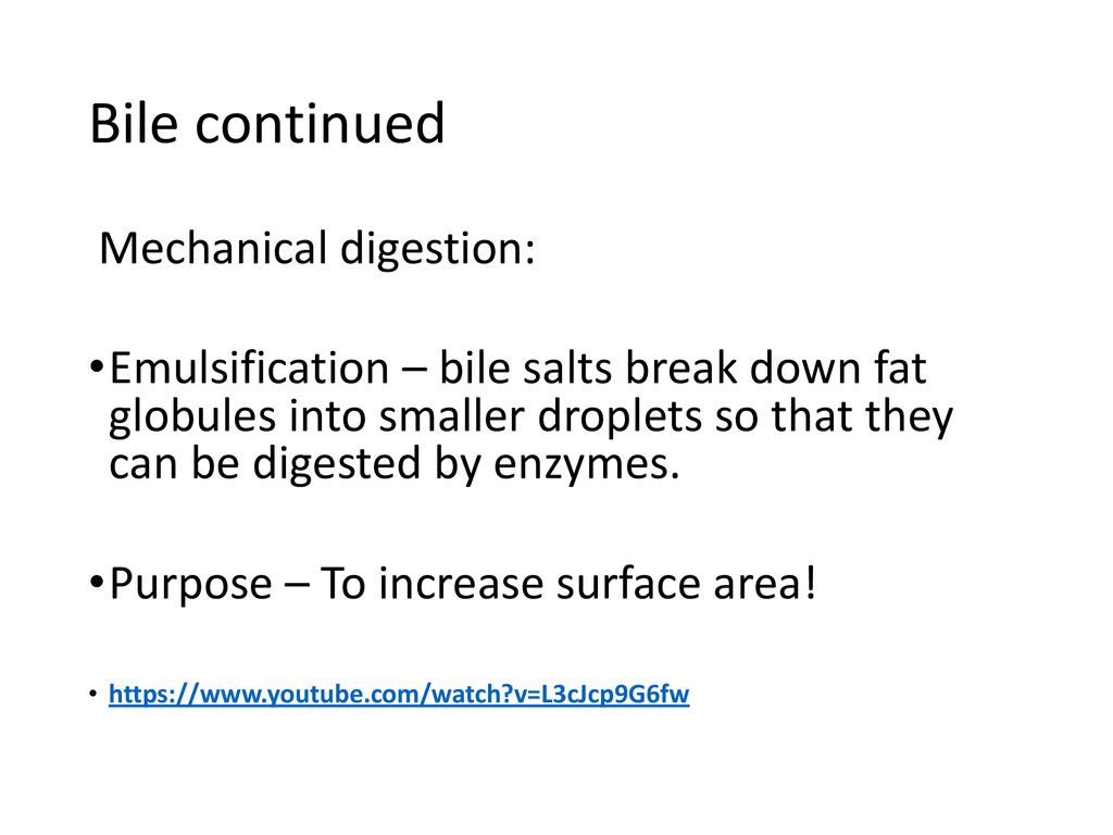 Liver & Gall Bladder Liver produces Bile mainly water and some bile ...