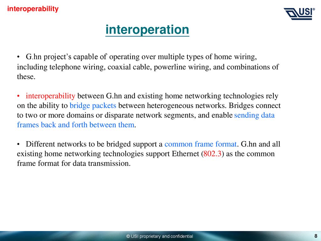 interoperability interoperation.