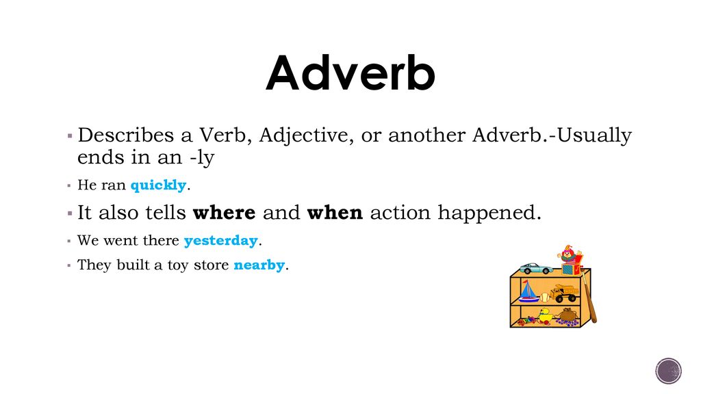 Parts of Speech ppt download