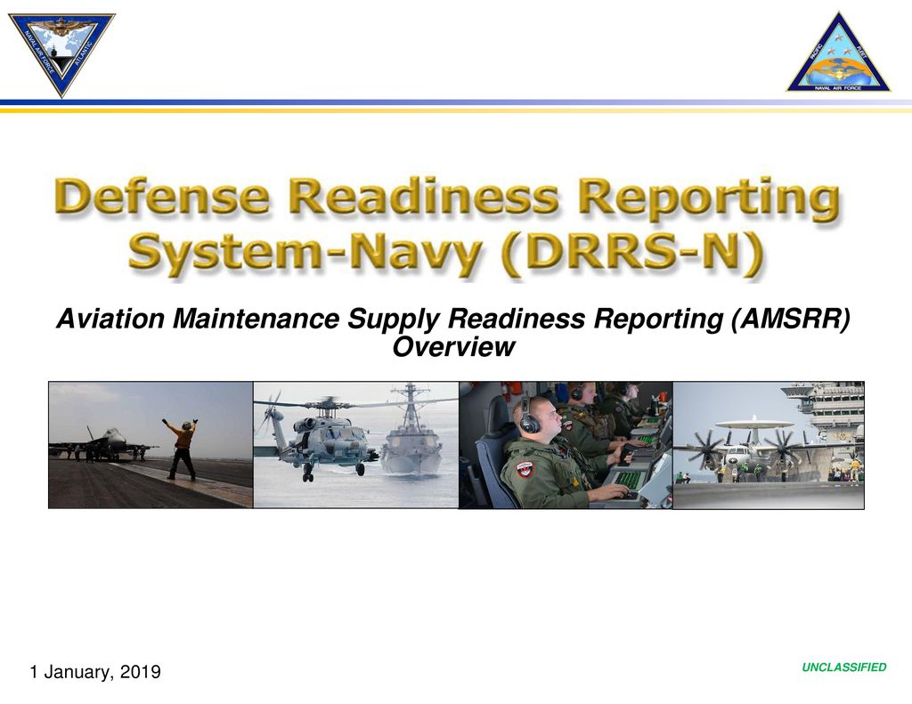 Aviation Maintenance Supply Readiness Reporting (AMSRR) Overview