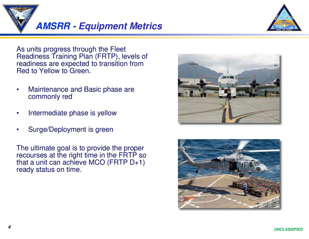 AMSRR - Equipment Metrics