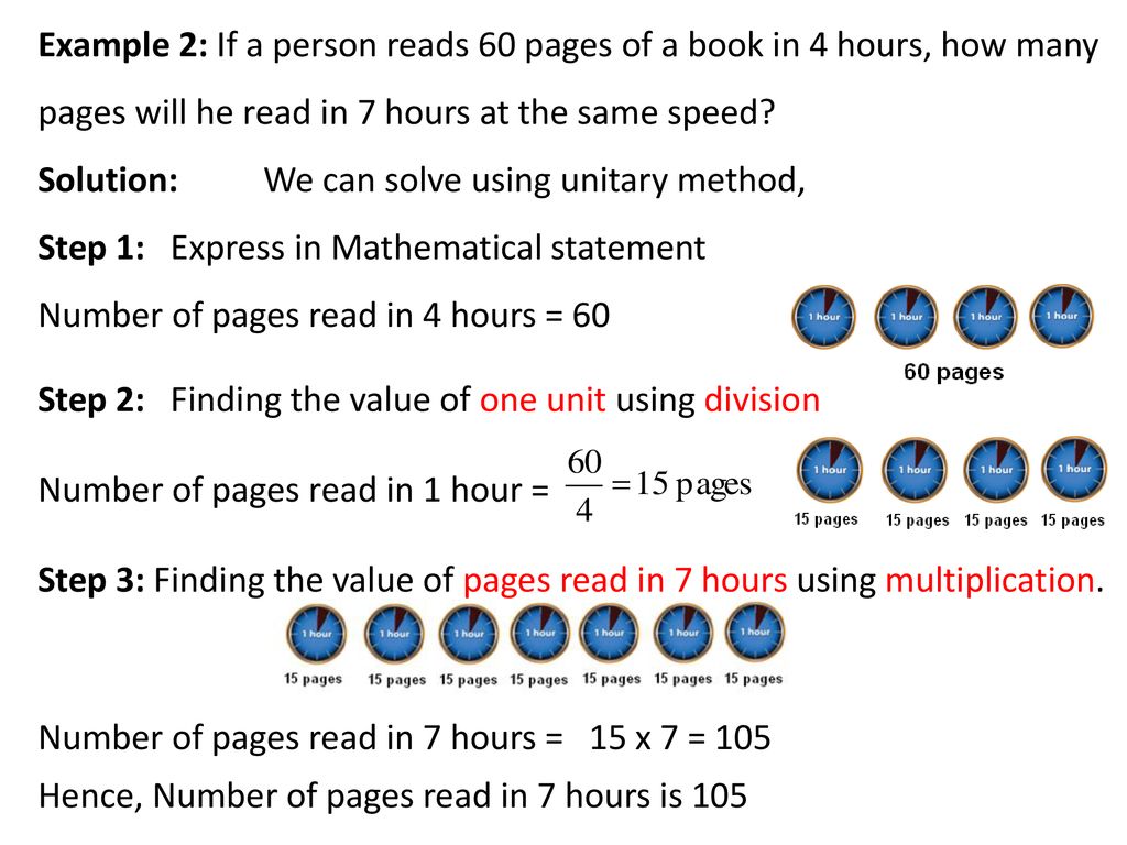Unitary method. - ppt download