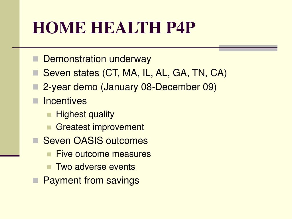 NATIONAL HOME CARE: Current Status and Expectations - ppt download