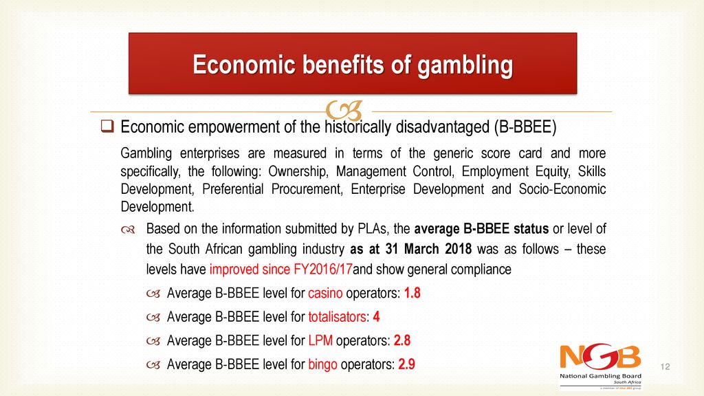 Gambling Economic Benefits