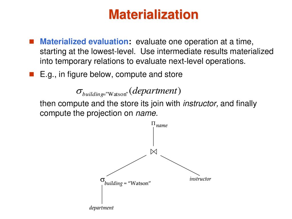 Chapter 12: Query Processing - ppt download