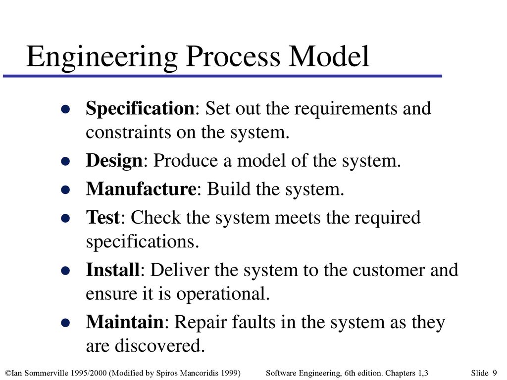 Software Engineering Software Engineering is the science and art of ...