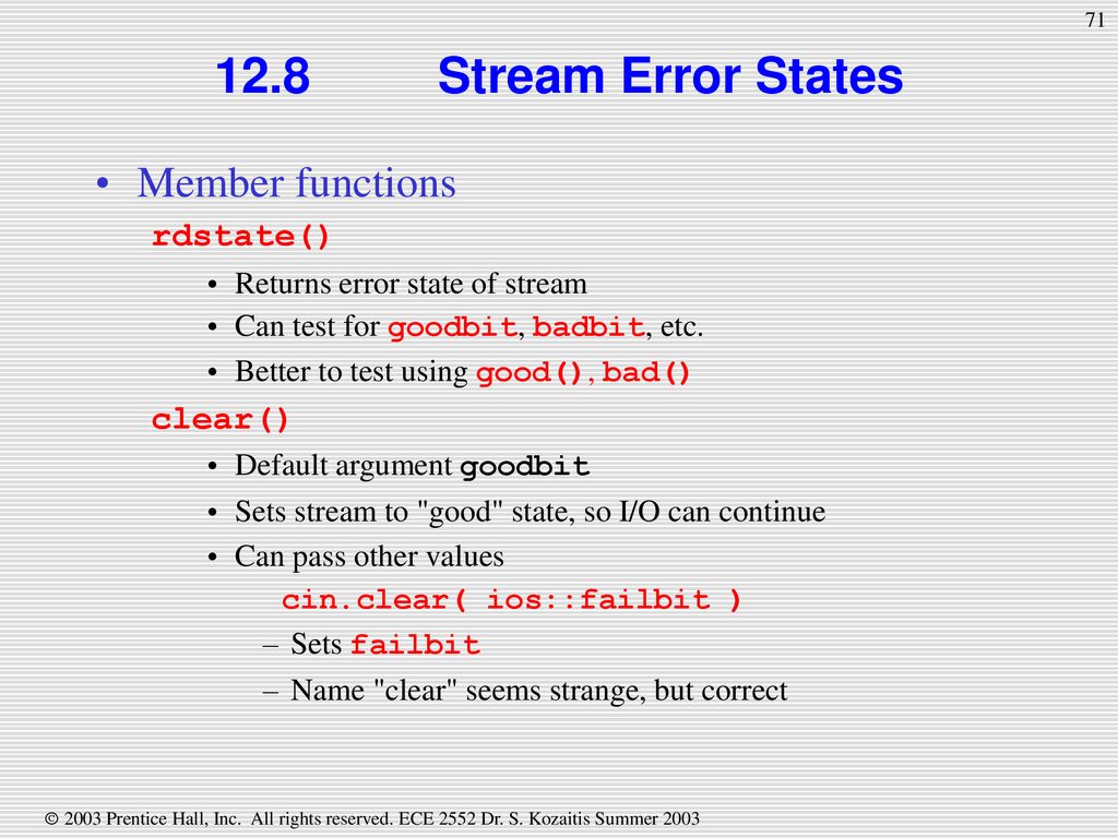 Chapter 12 - C++ Stream Input/Output - ppt download