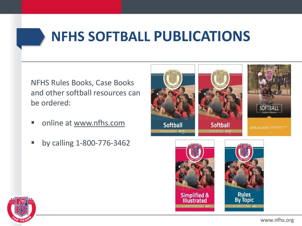 2019 NFHS softBALL Rules Power Point ppt download