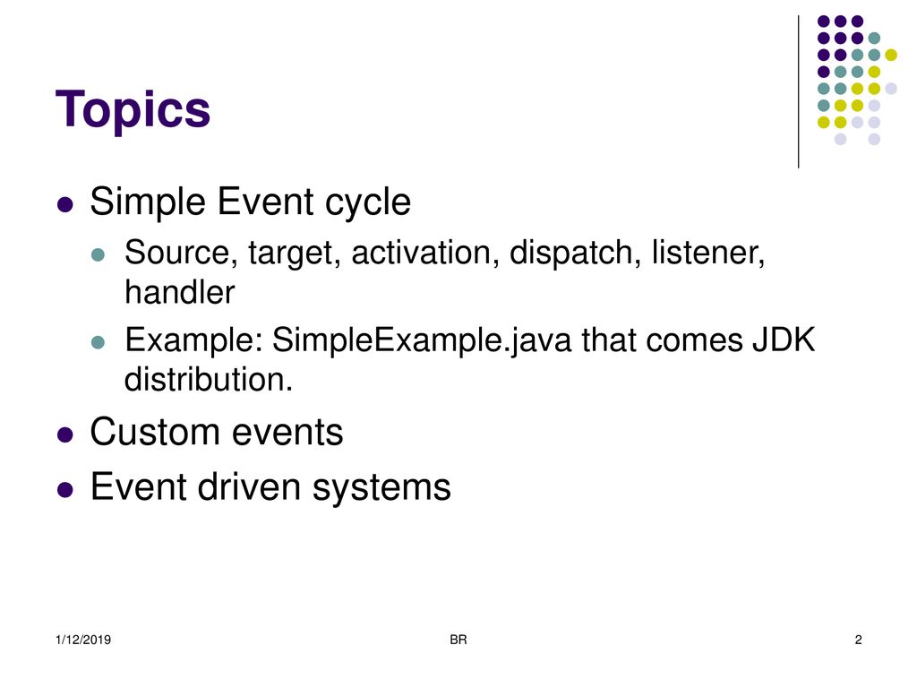 Event Driven Systems and Modeling - ppt download
