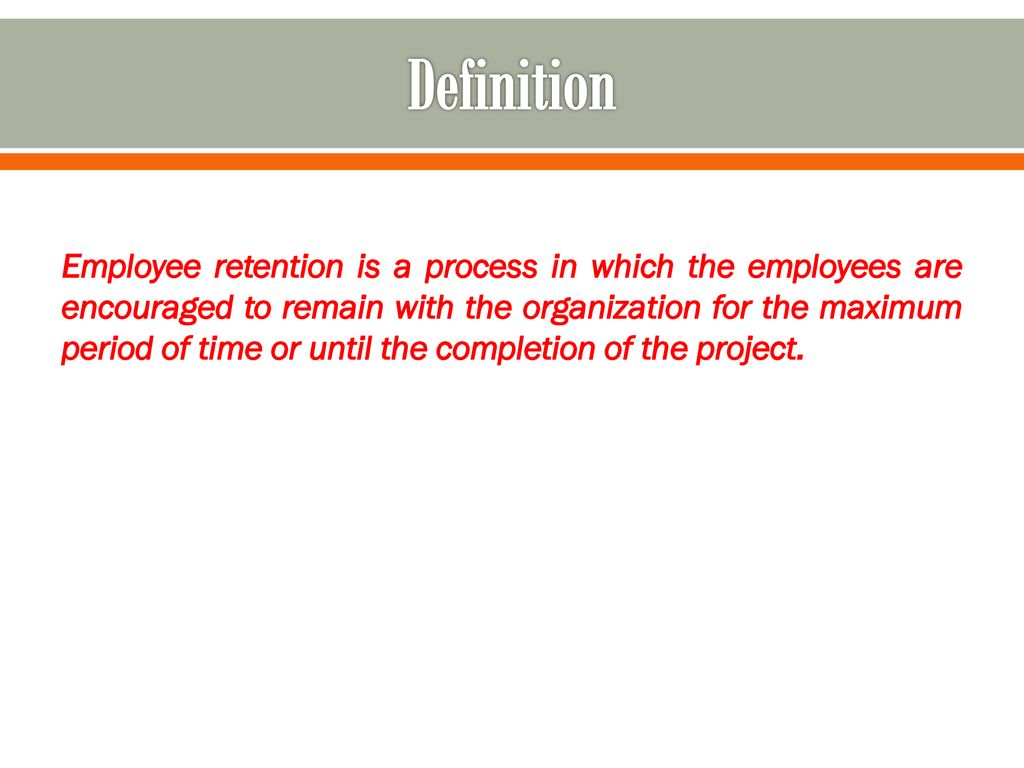 employee retention definition