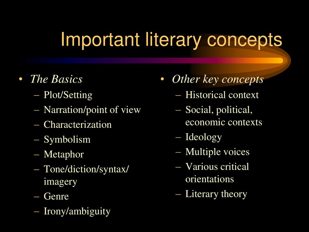 Writing the Literary Analysis - ppt download