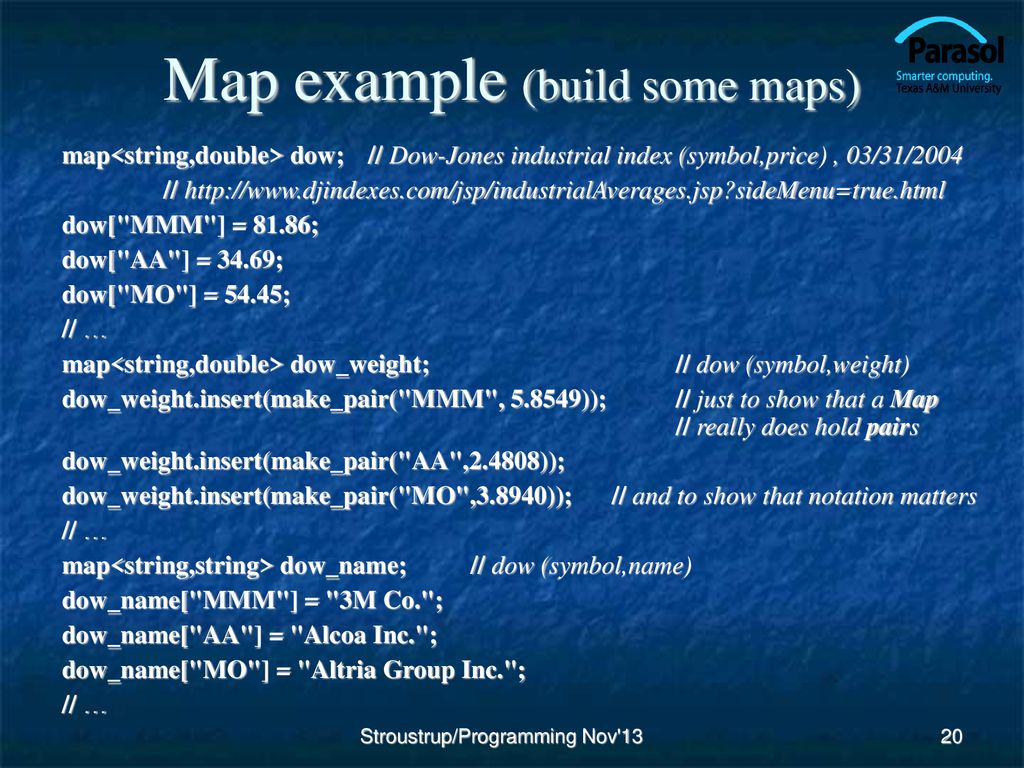 Chapter 21 The STL (maps and algorithms) - ppt download