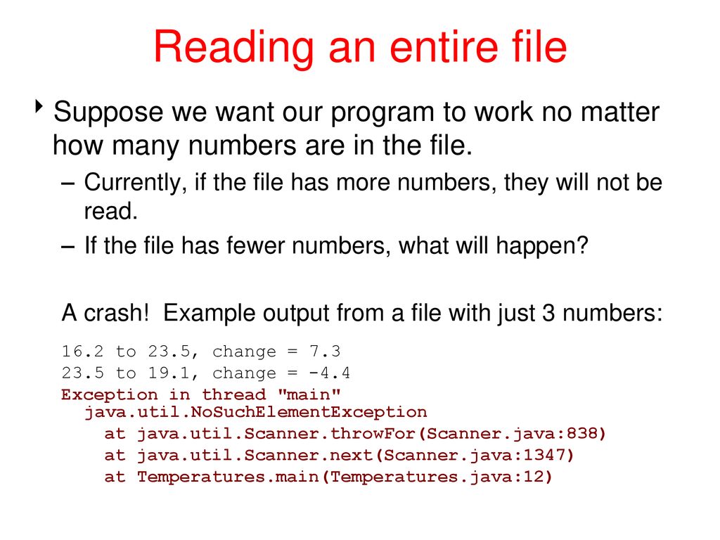 Topic 18 file input tokens ppt download