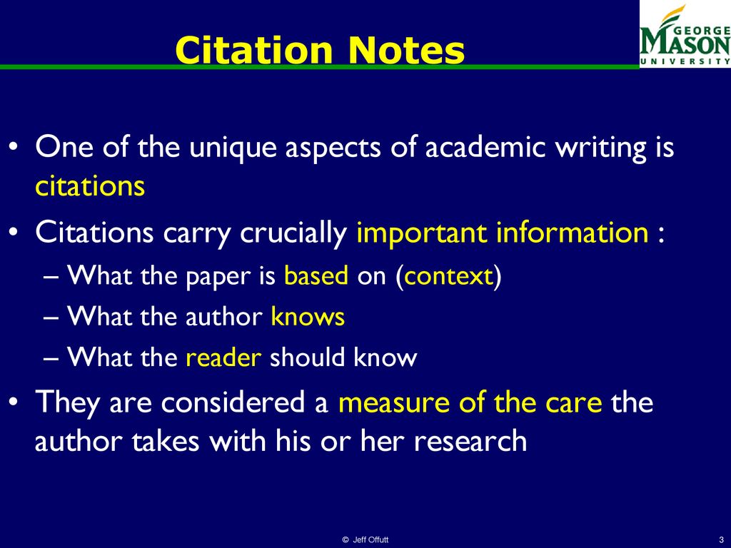 Hints On Writing B Using Citations Appropriately Ppt Download