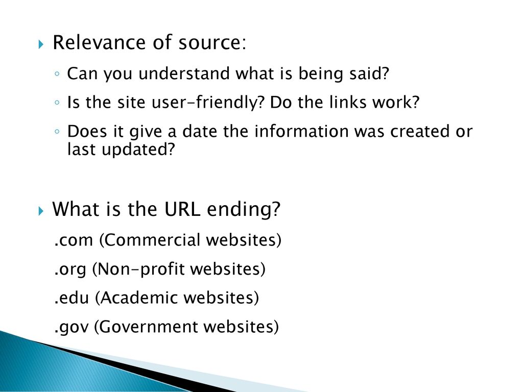 HOW TO find and use reliable sources ppt download