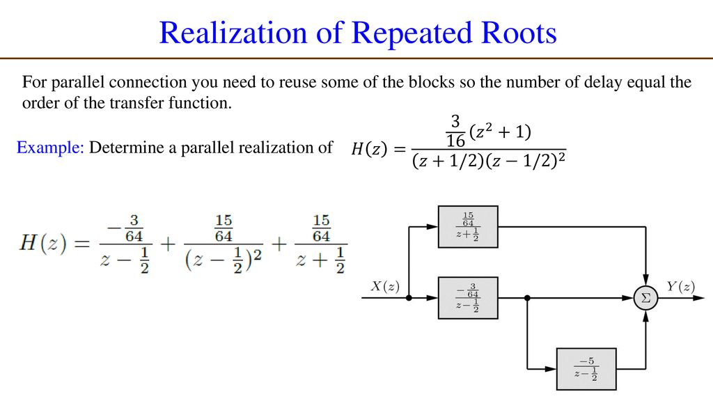 Discrete Time System Analysis Using The Z Transform Ppt Download