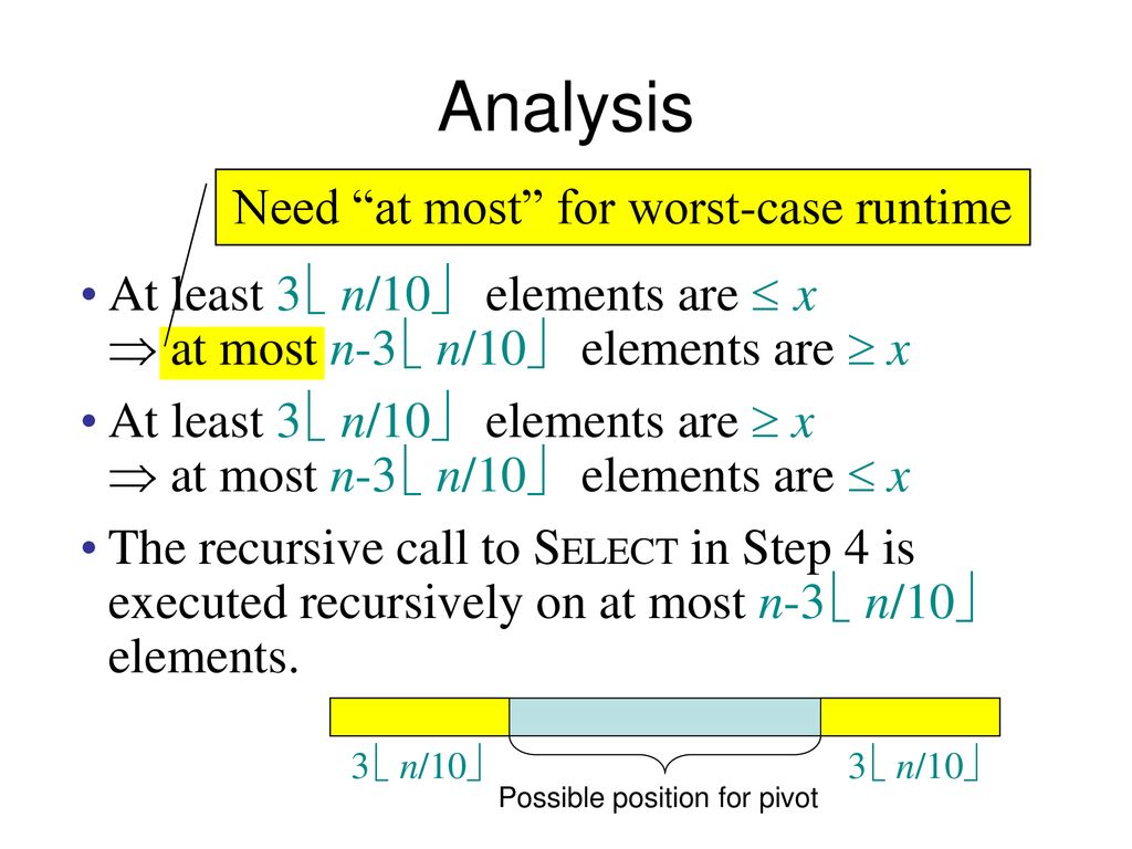 Cs 3343 Analysis Of Algorithms Ppt Download